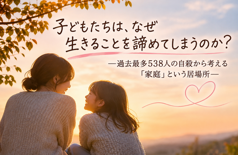 子どもたちは、なぜ生きることを諦めてしまうのか？｜豊中市のカウンセリングなら「こころケアWith」こころケア